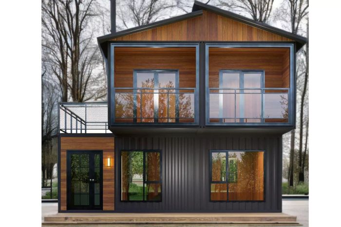 Two-story residence