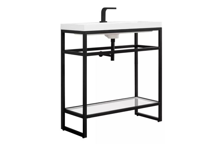 Tilebar James Martin Vanities Boston Matte Black 32
