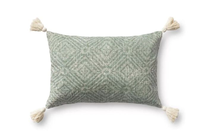 cotton throw pillow