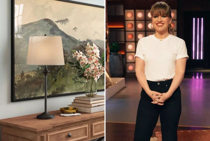 Kelly Clarkson showcases her home decor line