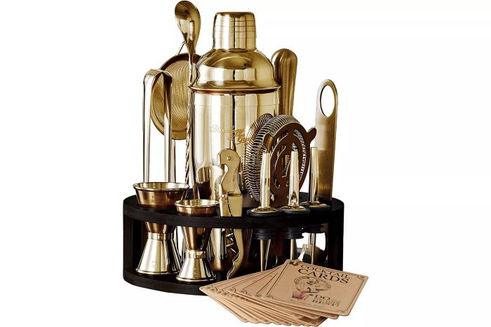 Mixology & Craft 15-Piece Bartender Kit