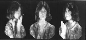 The iconic hologram titled 