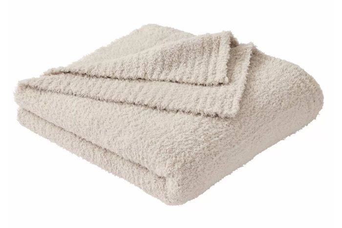 Better Homes and Gardens Beige Cozy Knit Throw, 50