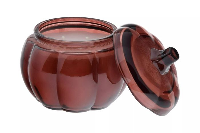 Better Homes & Gardens Farm Apple & Pumpkin Scented 2-Wick Pumpkin Jar Candle