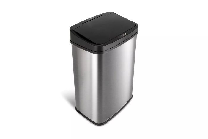 NINESTARS DZT-50-28 13 Gallon Touchless Motion Sensor Trash Can
