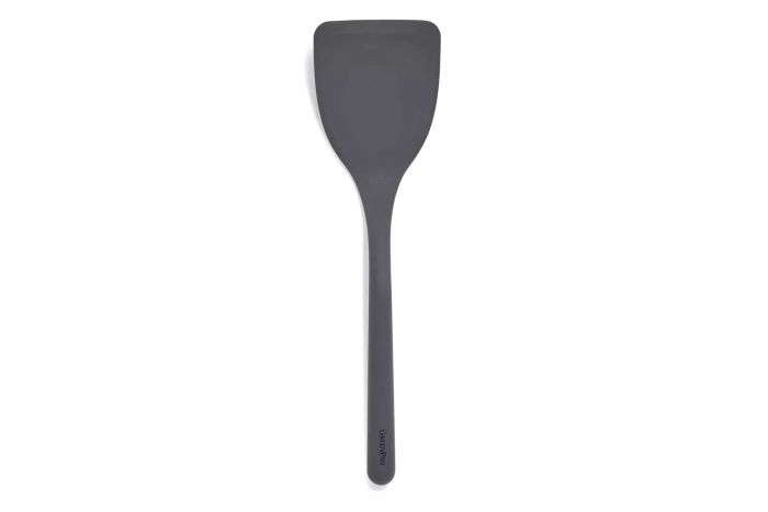 GreenPan Silicone Solid Turner Spatula, Flexible Rubber Kitchen Utensil for Flipping and Cooking