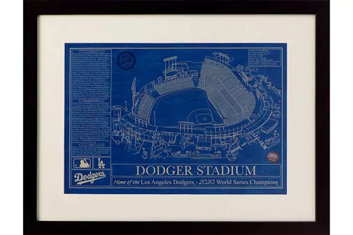 Uncommon Goods Baseball Stadium Blueprints