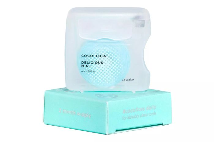 Amazon Cocofloss Coconut-Oil Infused Woven Dental Floss