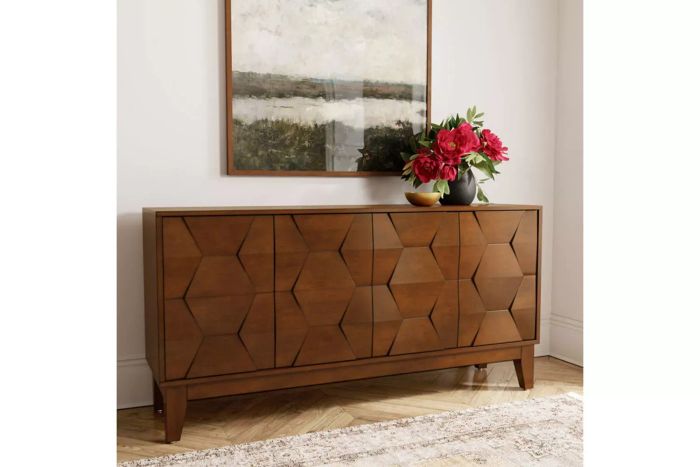 wide sideboard wood