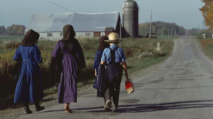The Amish tend to avoid having their photos taken.