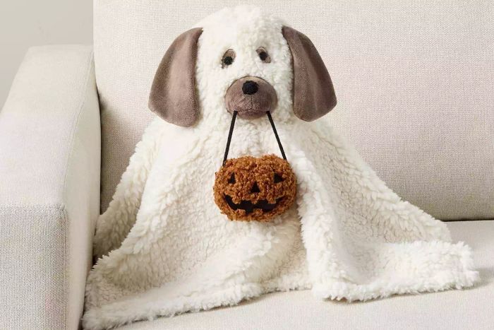 Doug the Dog Ghost Pillow