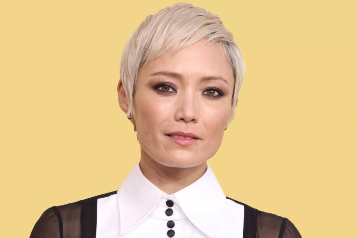 Pom Klementieff graced the 81st Annual Golden Globe Awards held at The Beverly Hilton on January 07, 2024, in Beverly Hills, California. (Photo by 