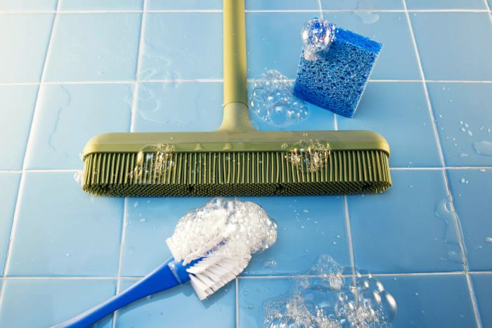 How to Clean a Mop, Broom, Sponge, and Scrub Brush