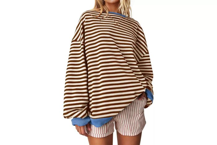 UEO Striped Crewneck
