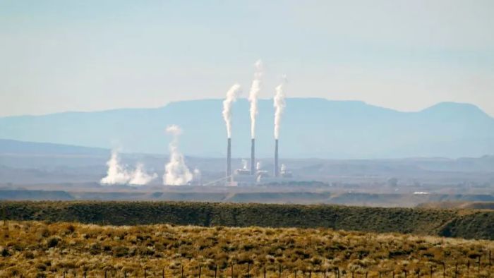 coal-powered energy facility