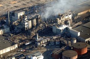 A blast occurred at the Imperial Sugar refinery located in Georgia