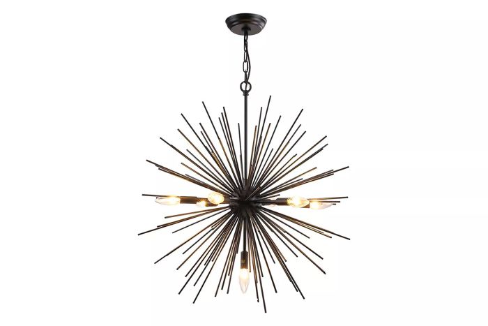 Willa Arlo Interiors Light Dimmable Sputnik Sphere Chandelier