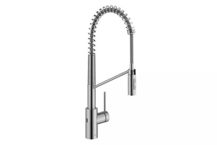 Oletto Touchless Sensor Commercial Pull-Down Single Handle Kitchen Faucet