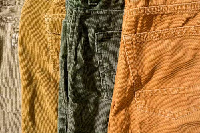 corduroy trousers