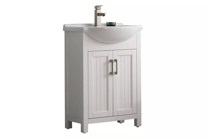 Boesch 24'' Single Bathroom Vanity with Ceramic Top