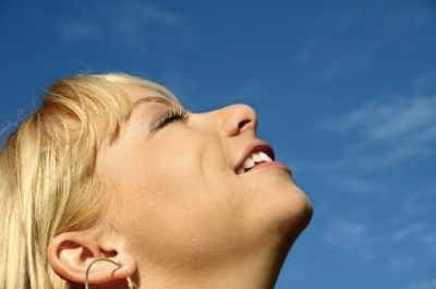 Relieved Woman