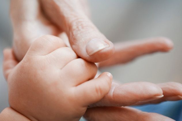 baby hand