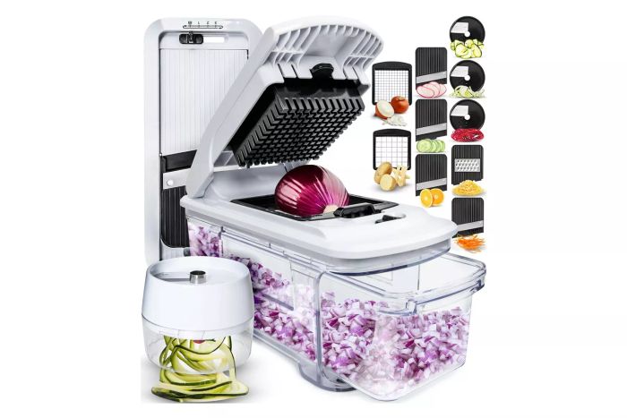 Fullstar All-in-1 Vegetable Chopper, Mandoline Slicer & Cheese Grater