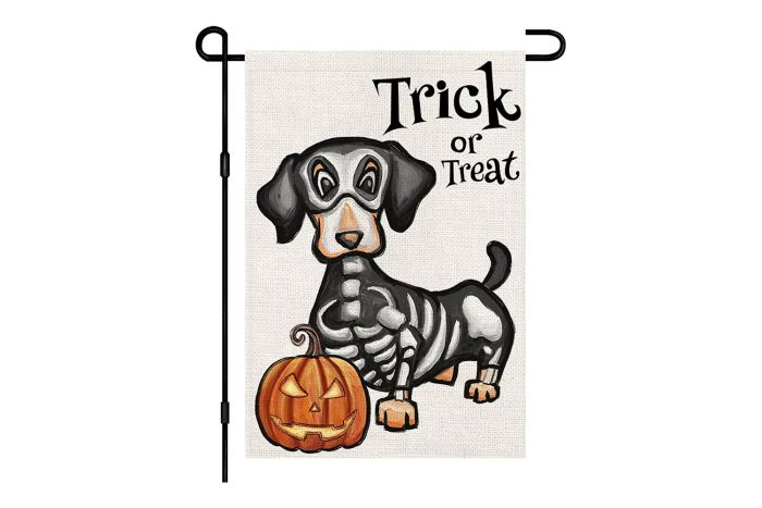 trick or treat sign