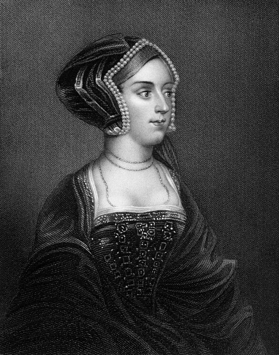 A drawing of Anne