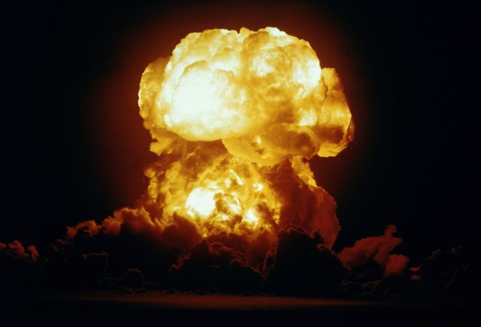 A nuclear blast