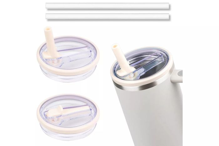 Amazon Cocgvel 2 Pack 40 oz Tumbler Flip Straw Lid