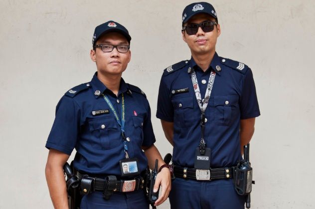 Singaporean Police Officer