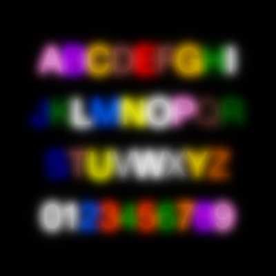 Synesthesia-Alphabet