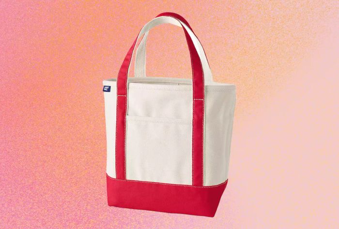 Katie Holmes Reigns Supreme in Relatable Fashion With Her $35 Lands’ End Tote