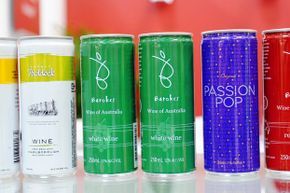 Canned wine