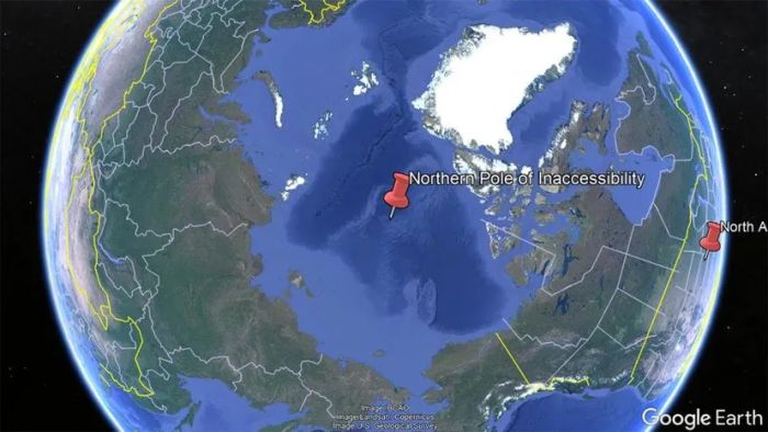 poles of inaccessibility
