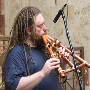 In 2009, Jaron Lanier took the stage at a concert.