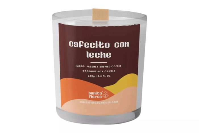 Bonita Fierce Cafecito Con Leche Candle