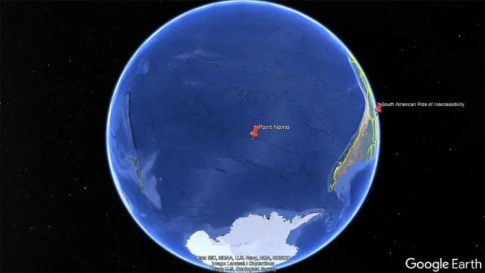 poles of inaccessibility