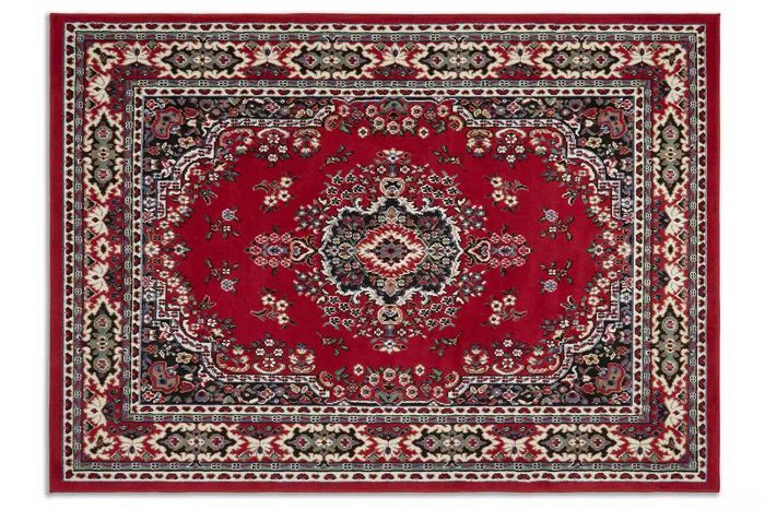 Home Dynamix Premium Sakarya Traditional Medallion Border Area Rug brings a classic and elegant touch to your space with its timeless design.