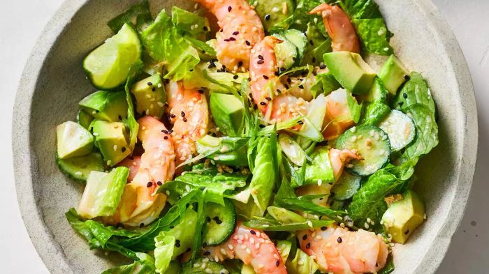 Recipe for Japanese-Style Shrimp Salad