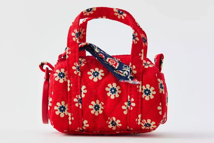 Exclusive Vera Bradley Original Duffle Bag Charm for Urban Outfitters