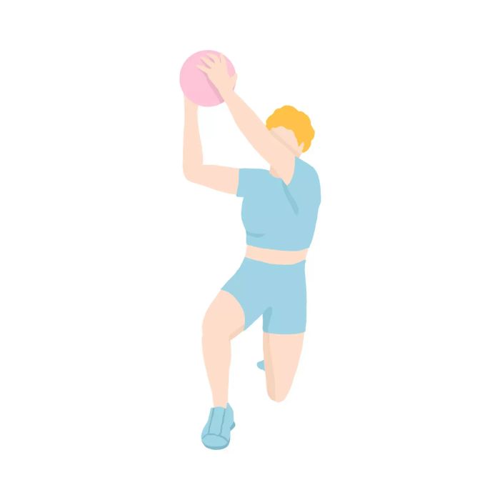 Oblique Exercises: half-kneeling wood chops with weight