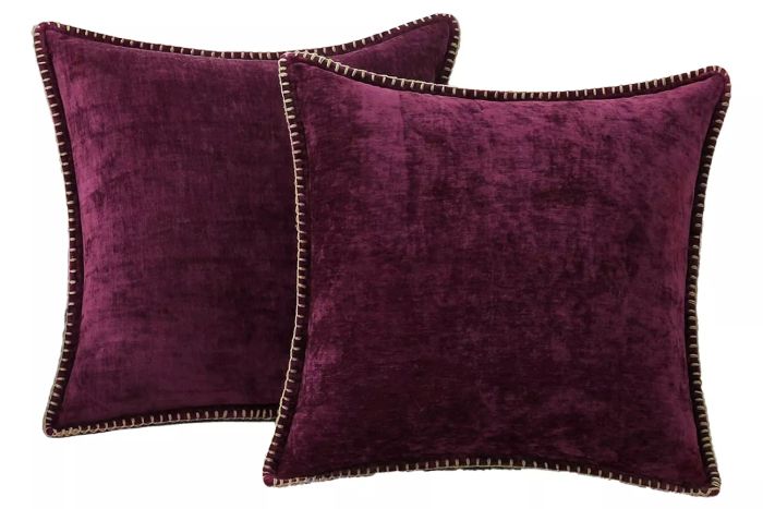Amazon decorUhome Christmas Chenille Soft Throw Pillow Covers