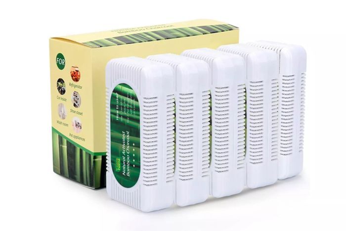 Available on Amazon, the CareHome Refrigerator Deodorizer comes in a convenient 5-pack, offering multiple odor absorbers to ensure your fridge remains odor-free for an extended period.