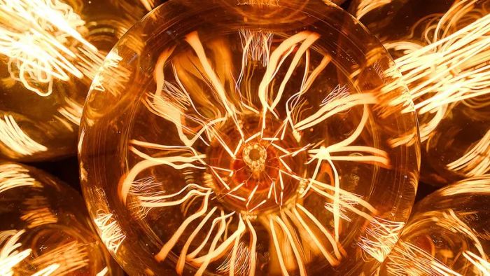 The filament in many light bulbs