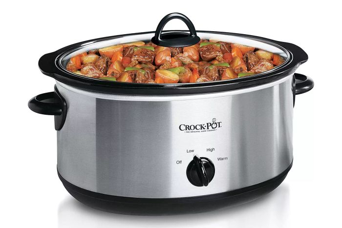 Crock-Pot 7 Quart Oval Manual Slow Cooker