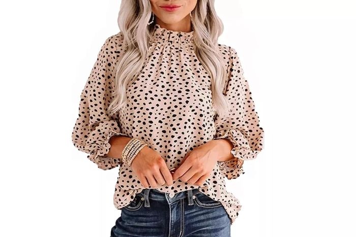 Long Sleeve Mock Neck Top