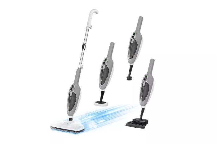 10-in-1 MultiPurpose Handheld Steam Cleaner Mop