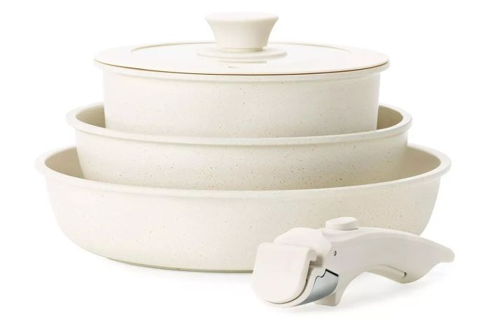 Amazon Kikcoin 5-Piece Pots and Pans Set